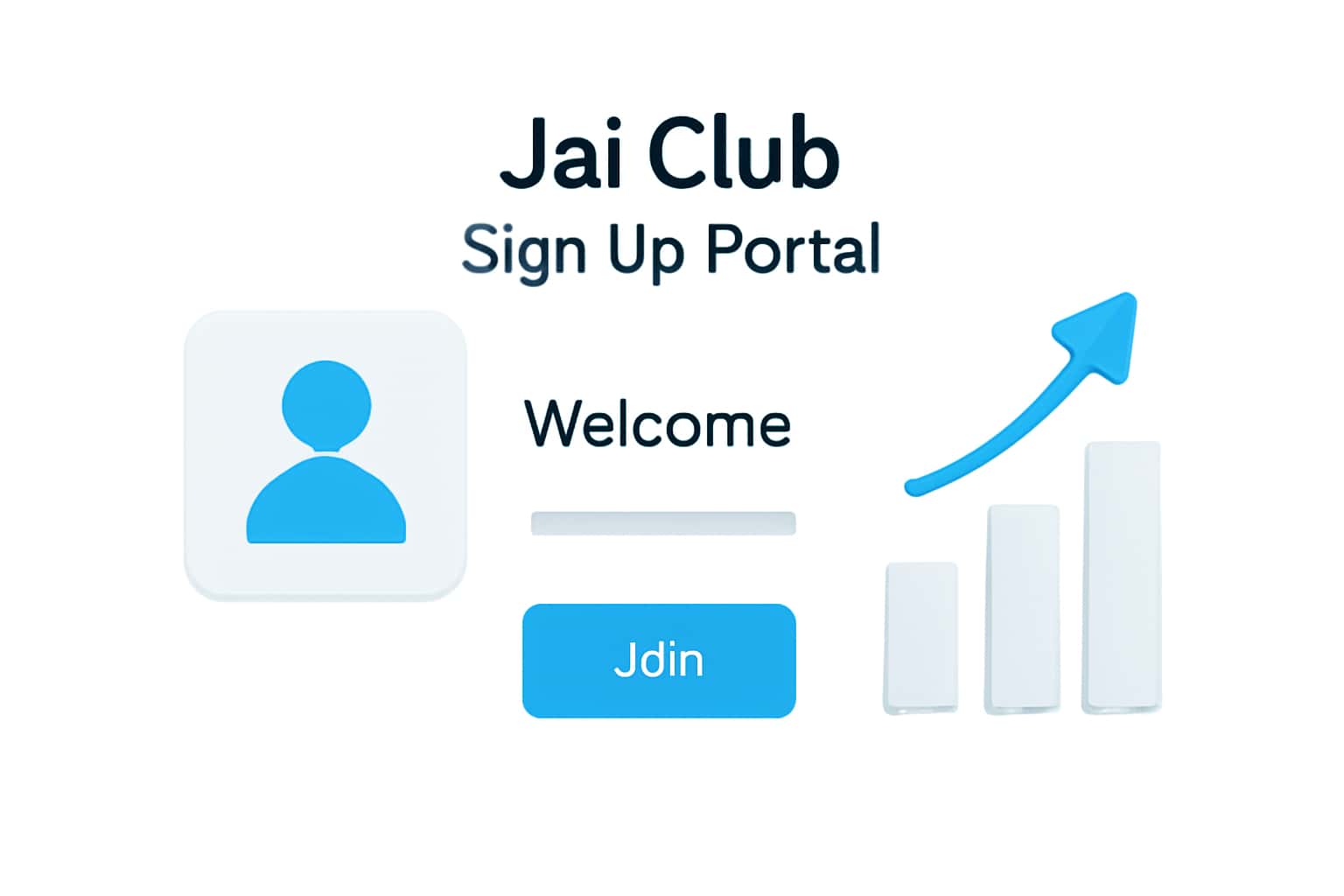 Jai Club Sign Up Portal Interface