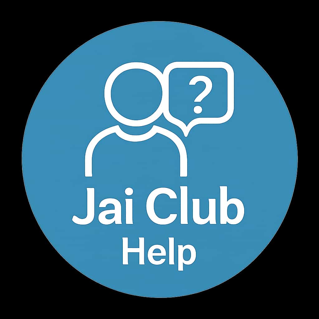 A simple badge representing Jai Club Help resources.