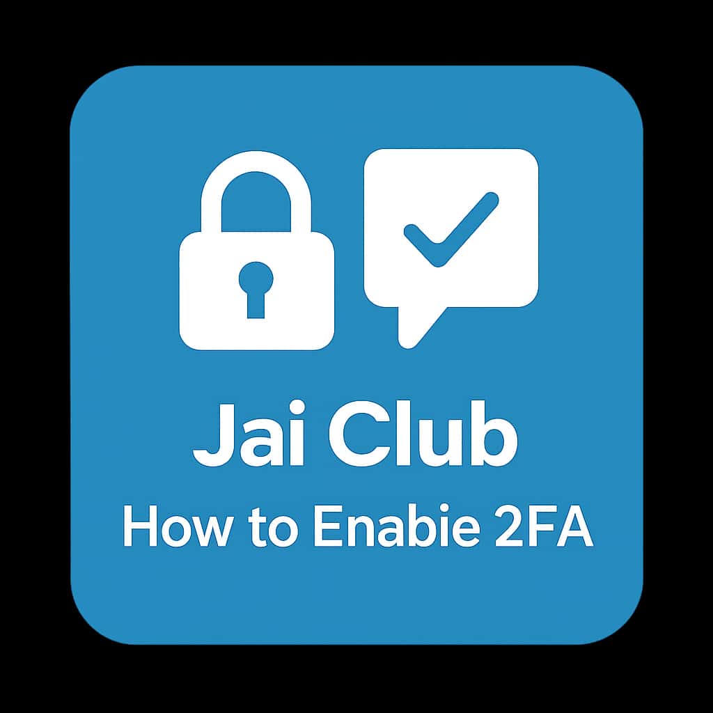 Icon representing the guide on enabling 2FA for Jai Club.
