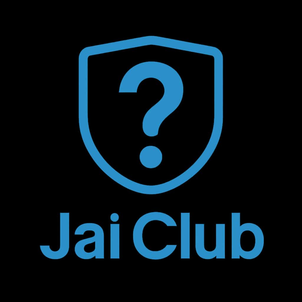 Jai Club safety guide badge.