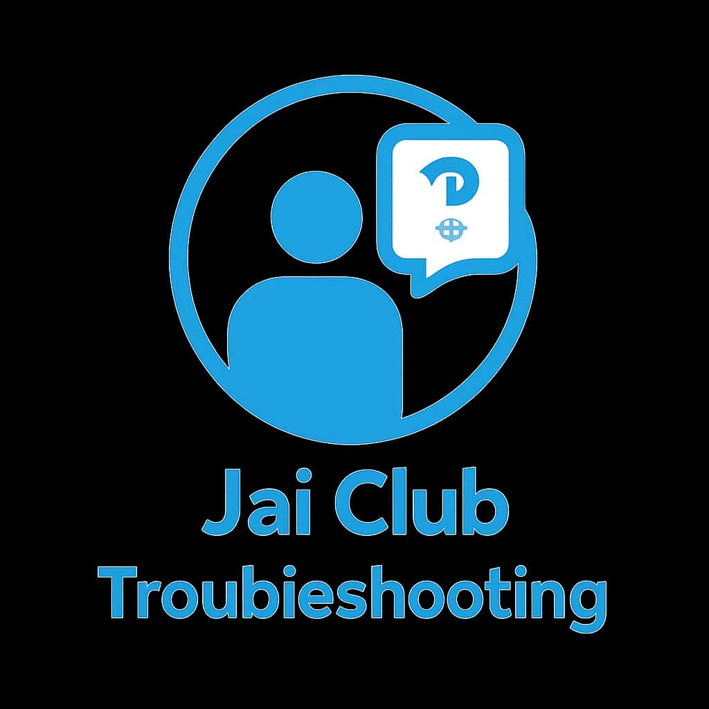 An icon representing Jai Club troubleshooting guidance.