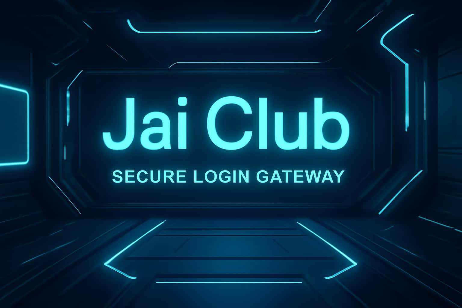 Futuristic login interface design