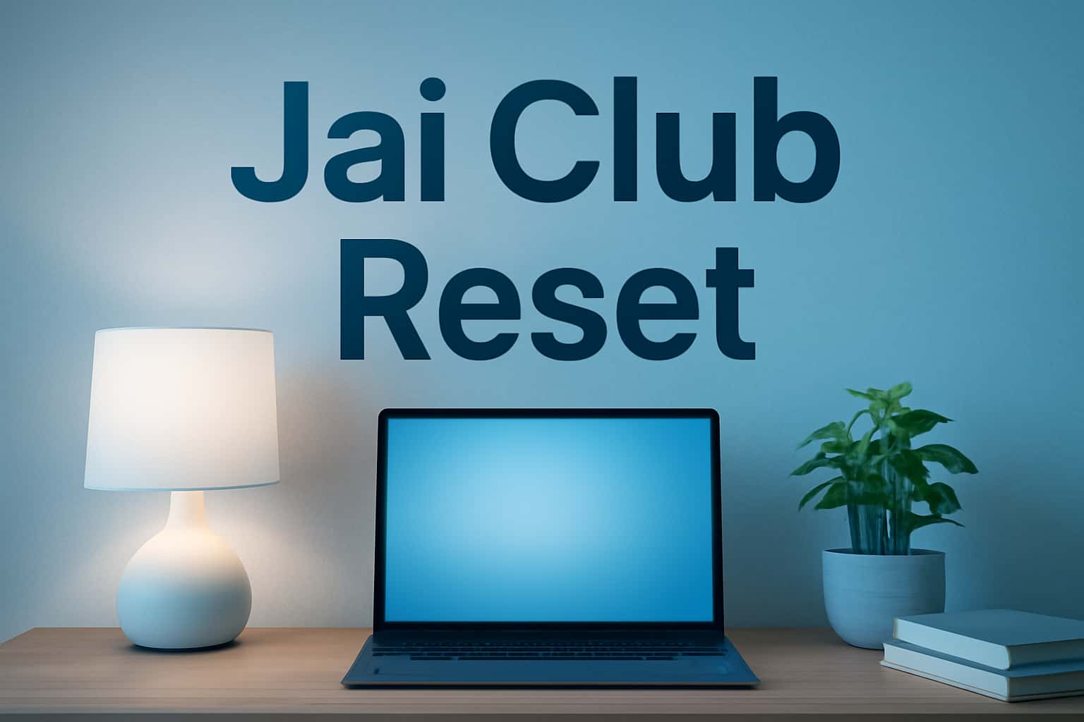 Informational scene illustrating the Jai Club Reset process.
