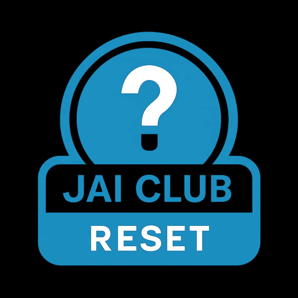 Icon representing the Jai Club Reset process.