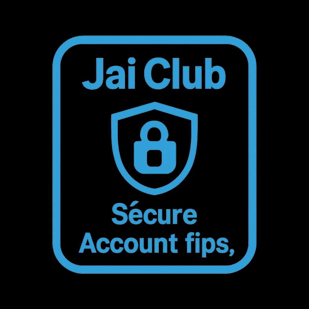 Icon symbolizing guidance for Jai Club account security.