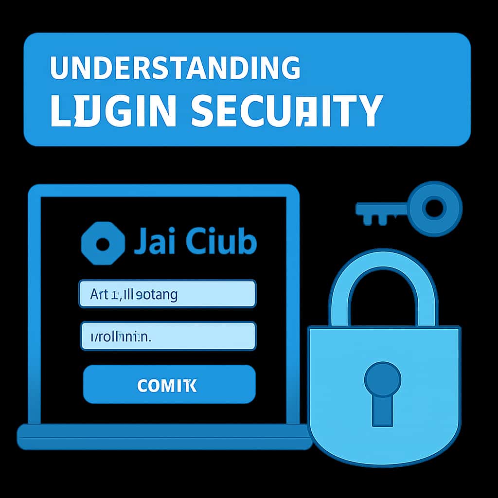 Diagram illustrating Jai Club Login Security measures.